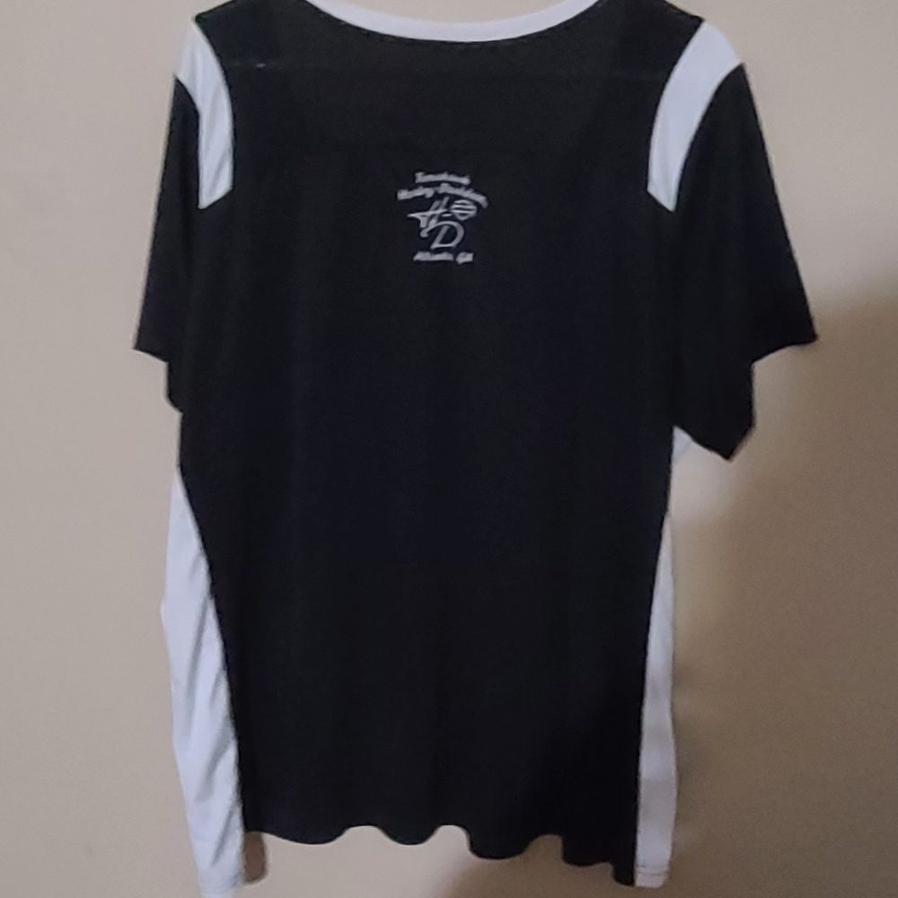 Harley-Davidson Black and White T-Shirt - Picture 3 of 4